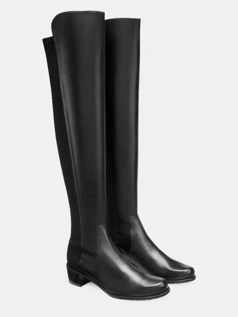 Stuart Weitzman Black Reserve Over-The-Knee Boots